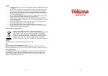 Предварительный просмотр 29 страницы TriStar HD-2313 User Manual