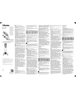 Предварительный просмотр 1 страницы TriStar KA-5087 Instruction Manual