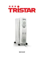 TriStar KA-5110 Manual preview