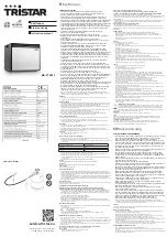 TriStar KB-7147FI Instruction Manual preview