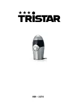 Предварительный просмотр 1 страницы TriStar KM-2270 How To Use Manual