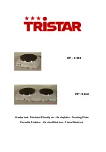 Preview for 1 page of TriStar KP-6182 Manual