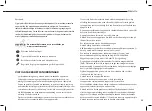 Предварительный просмотр 35 страницы TriStar KP-6185 Instruction Manual