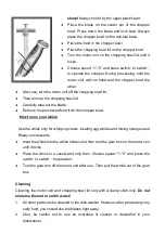 Preview for 21 page of TriStar MX-4133 Instructions Manual