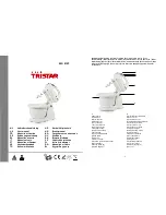 Preview for 1 page of TriStar MX-4152 User Manual