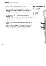 Preview for 4 page of TriStar MX-4154 Manual