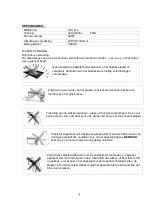 Preview for 3 page of TriStar OV-1419 Manual