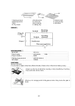 Preview for 21 page of TriStar OV-1419 Manual