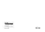 Предварительный просмотр 40 страницы TriStar PM-4005 Instruction Manual