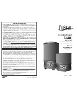 TriStar PureStar 2000 Instruction Manual preview