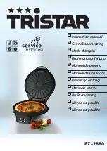 TriStar PZ-2880 User Manual preview