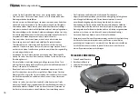 Предварительный просмотр 16 страницы TriStar SA-2129 Instruction Manual