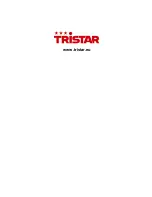 Предварительный просмотр 1 страницы TriStar SA-2145 User Manual