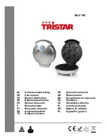 Предварительный просмотр 2 страницы TriStar SA-2145 User Manual