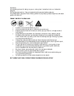 Предварительный просмотр 54 страницы TriStar SA-2145 User Manual