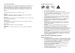 Предварительный просмотр 3 страницы TriStar SC-2282 User Manual