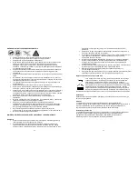 Предварительный просмотр 32 страницы TriStar SC-2283 User Manual