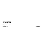 Предварительный просмотр 40 страницы TriStar ST-8063 Instruction Manual