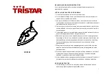 TriStar ST-8141 Instructions Manual preview