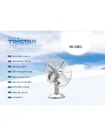 Предварительный просмотр 1 страницы TriStar VE-5953 Instruction Manual