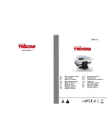 TriStar WF-2141 User Manual preview