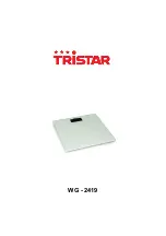 TriStar WG-2419 Manual preview