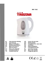 TriStar WK-1324 User Manual preview