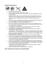 Предварительный просмотр 9 страницы TriStar WK-1324 User Manual