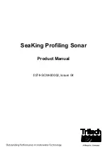 Tritec SeaKing Profiling Sonar Product Manual предпросмотр