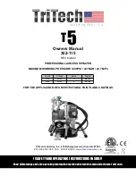 Tritech 600-800 Owner'S Manual preview