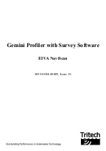 Tritech Gemini 620pd Manual preview