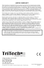 Preview for 24 page of Tritech T380 Owner'S Manual