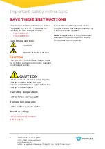 Preview for 4 page of Tritium RTM75 Operating Manual