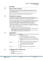 Preview for 3 page of Tritium Veefil-RT 175-S Installation Manual