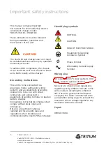 Preview for 4 page of Tritium Veefil TRI105-350-01 Installation Manual