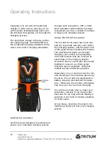 Preview for 27 page of Tritium Veefil TRI93-50-01 Instruction Manual