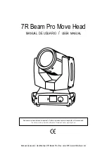 Предварительный просмотр 1 страницы Triton Blue 7R Beam Pro User Manual