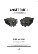 Предварительный просмотр 7 страницы Triton Blue ArtNET DMX 1 User Manual