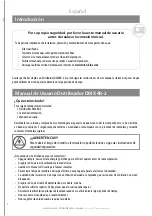 Preview for 2 page of Triton Blue DMX Spliter 4R-2 User Manual