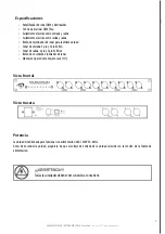 Preview for 3 page of Triton Blue DMX Spliter 4R-2 User Manual