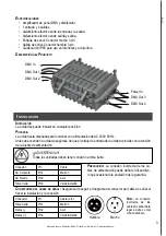 Preview for 3 page of Triton Blue IP65 DMX Spliter 4 User Manual