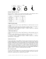 Preview for 6 page of Triton Blue SIRIUS 14 LED 3W RGB User Manual