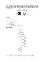 Preview for 7 page of Triton Blue SIRIUS 7 LED 8W RGBW User Manual