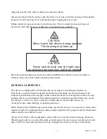 Preview for 4 page of Triton Blue SPOT PRO 700 User Manual