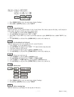 Preview for 18 page of Triton Blue SPOT PRO 700 User Manual