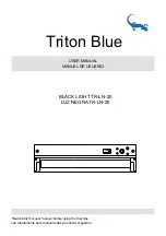 Preview for 1 page of Triton Blue TR-LN-20 User Manual