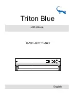 Preview for 2 page of Triton Blue TR-LN-20 User Manual