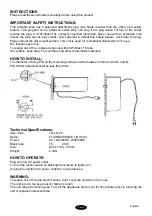 Preview for 3 page of Triton Blue TR-LN-20 User Manual