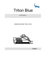 Preview for 2 page of Triton Blue TR-MQ 1500 User Manual