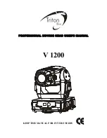 Triton Blue V 1200 User Manual preview